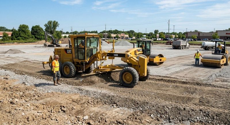 Parking Lot Leveling in Acworth, GA