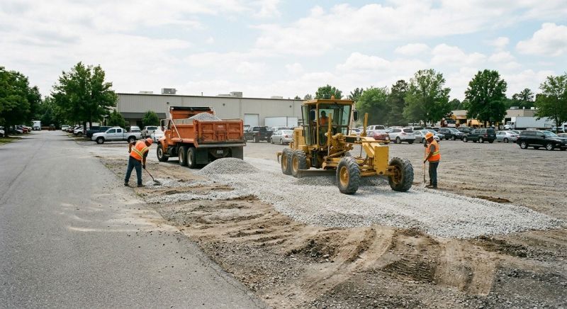 Parking Lot Leveling in Pearland, TX