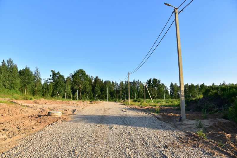 Completed Graded Road