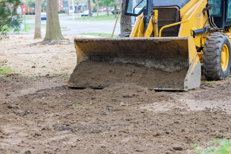 Commercial Yard Resloping